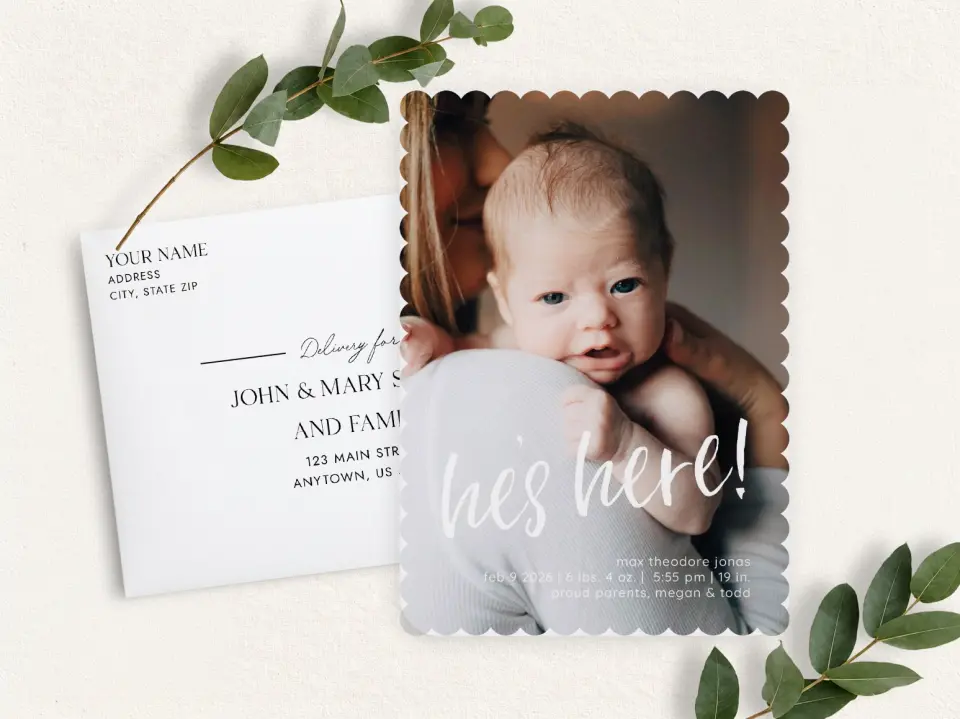 Front & Envelope