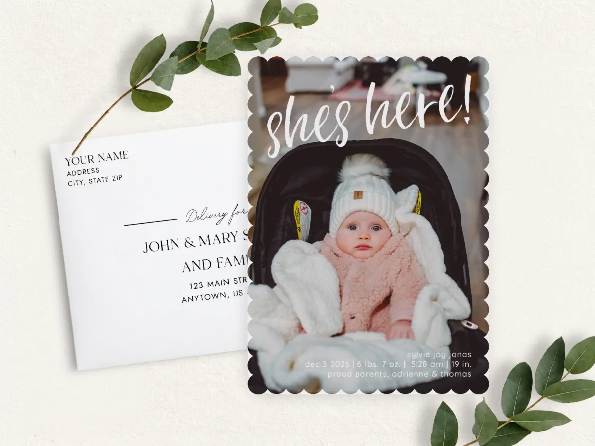 Front & Envelope