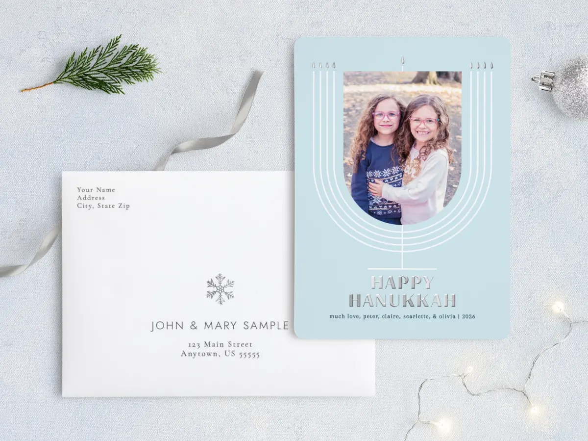 Front with Envelope Design