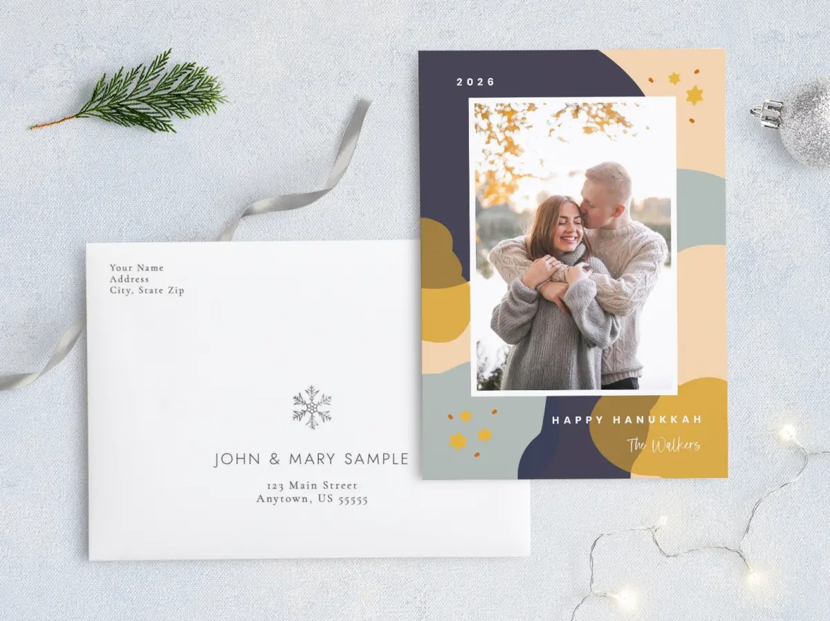Front with Envelope Design