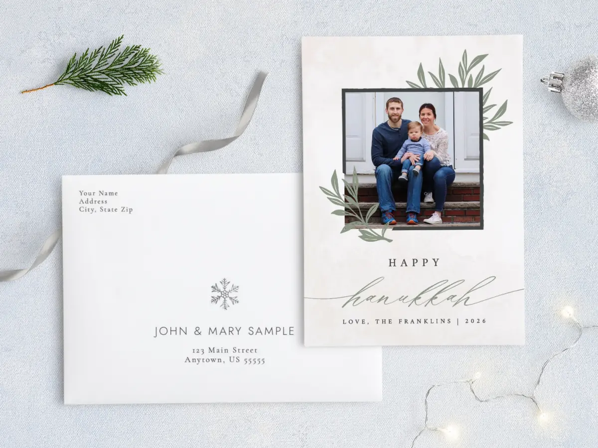 Front with Envelope Design