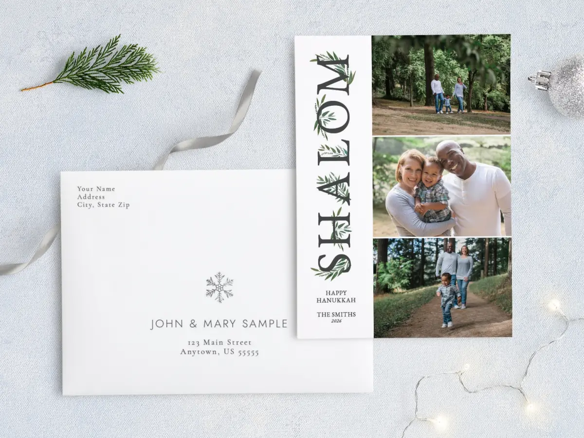 Front with Envelope Design