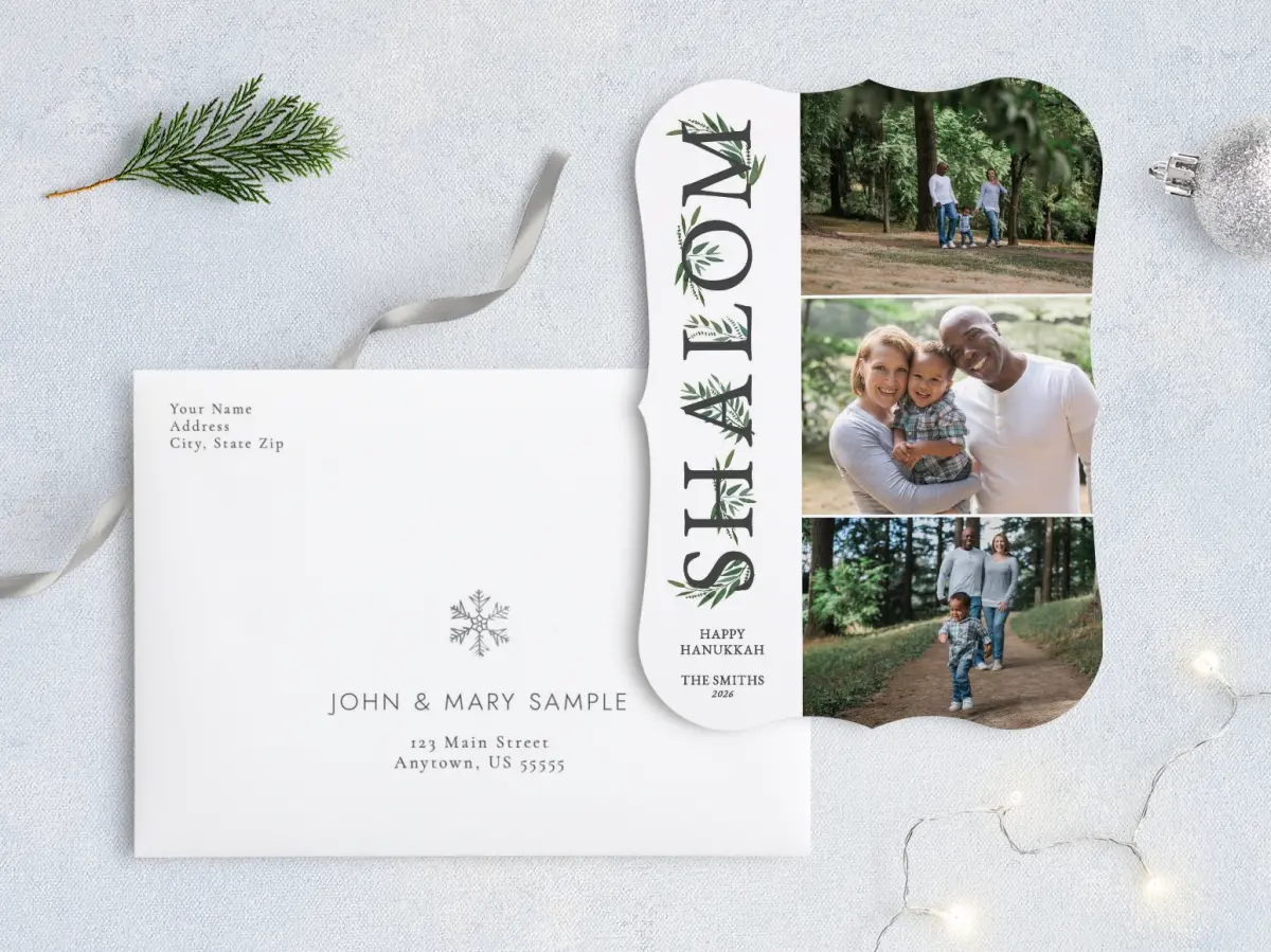 Front with Envelope Design