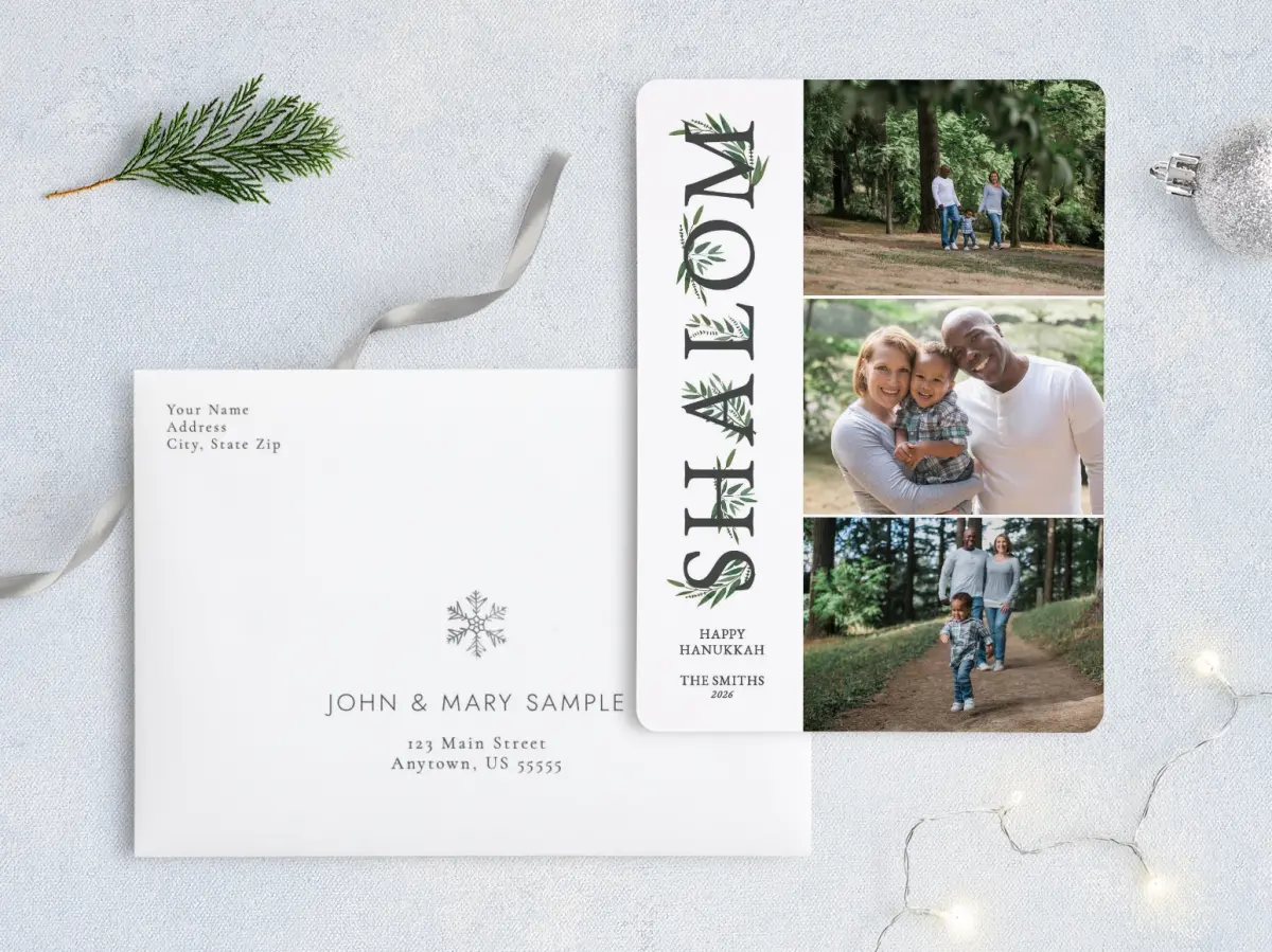 Front with Envelope Design