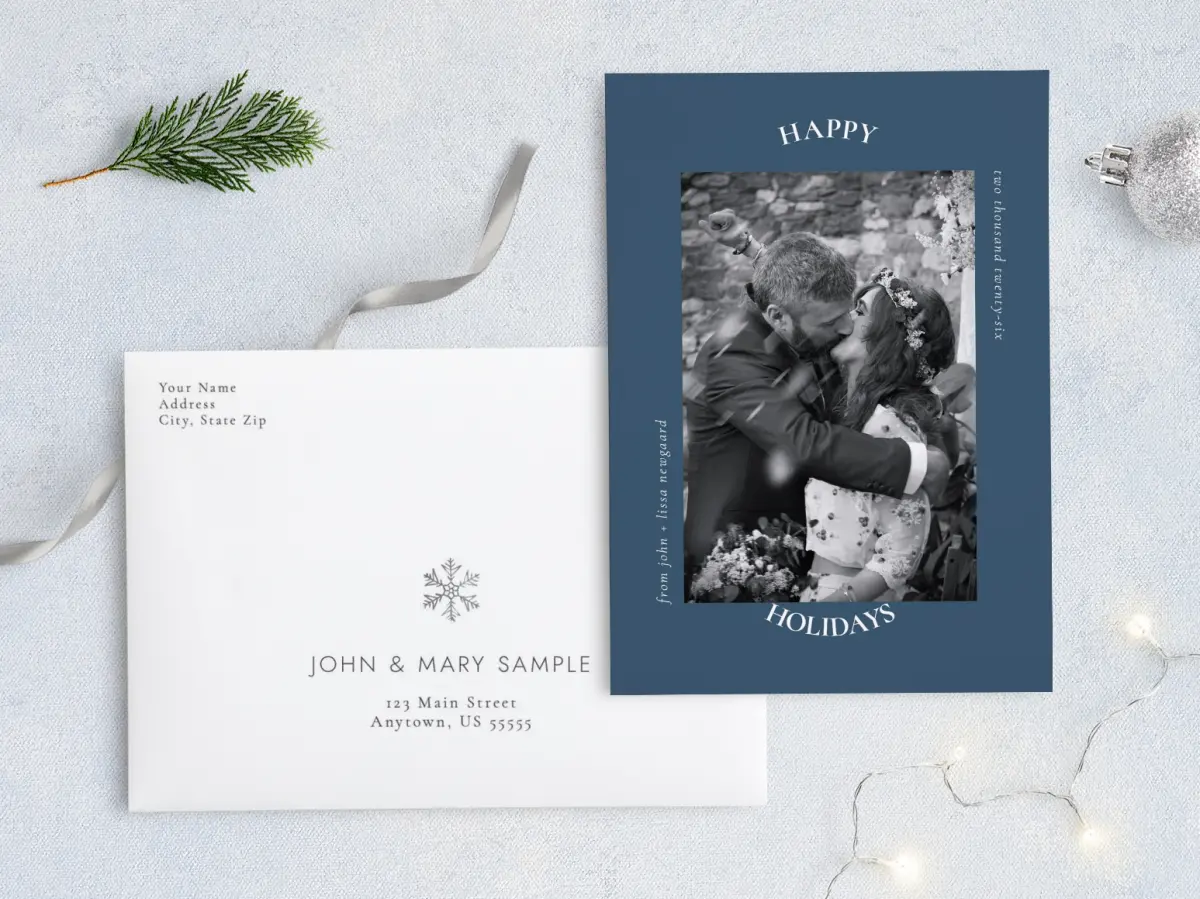 Front with Envelope Design