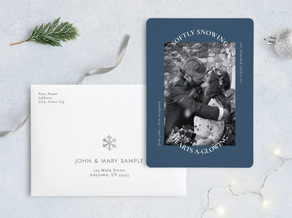 Front with Envelope Design