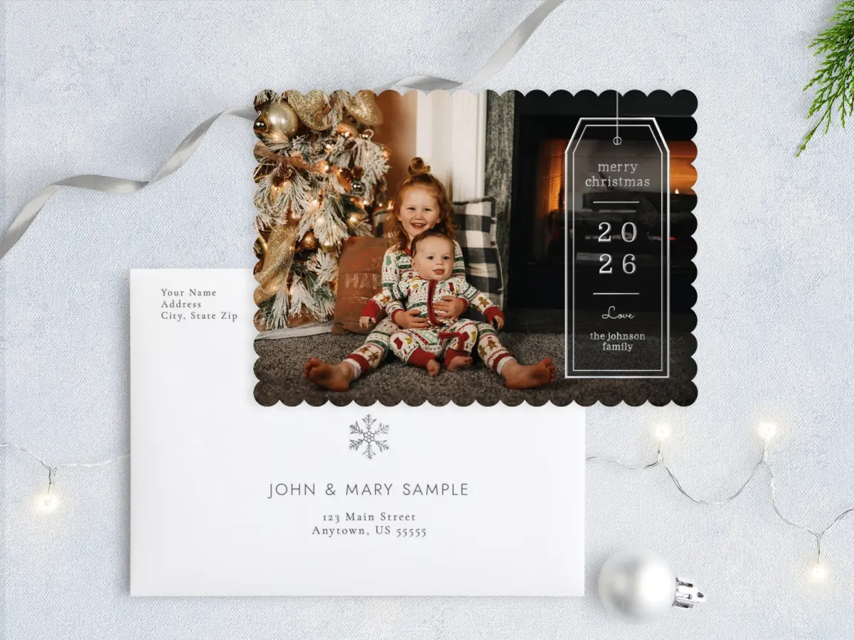 Front with Envelope Design