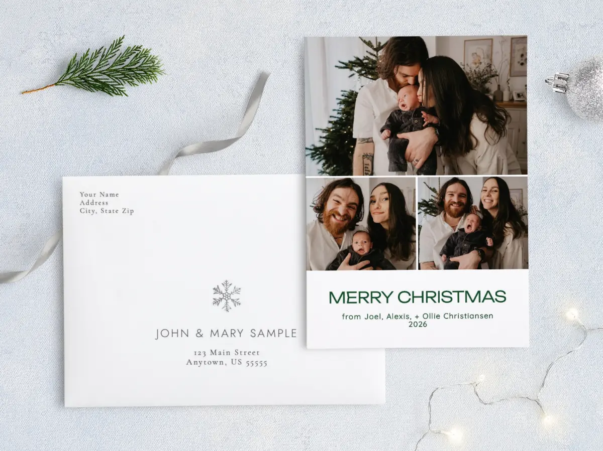 Front with Envelope Design