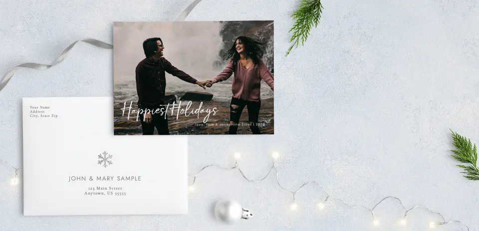 Front with Envelope Design