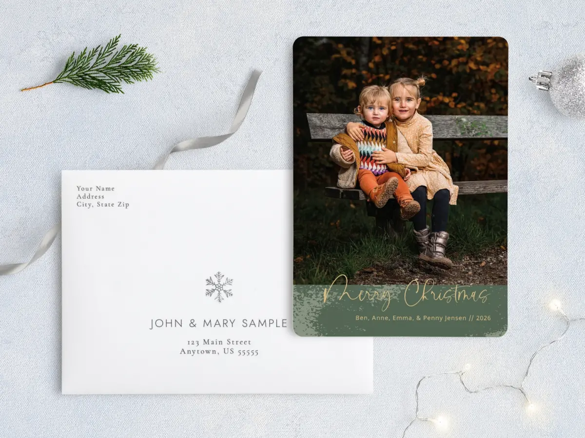 Front with Envelope Design