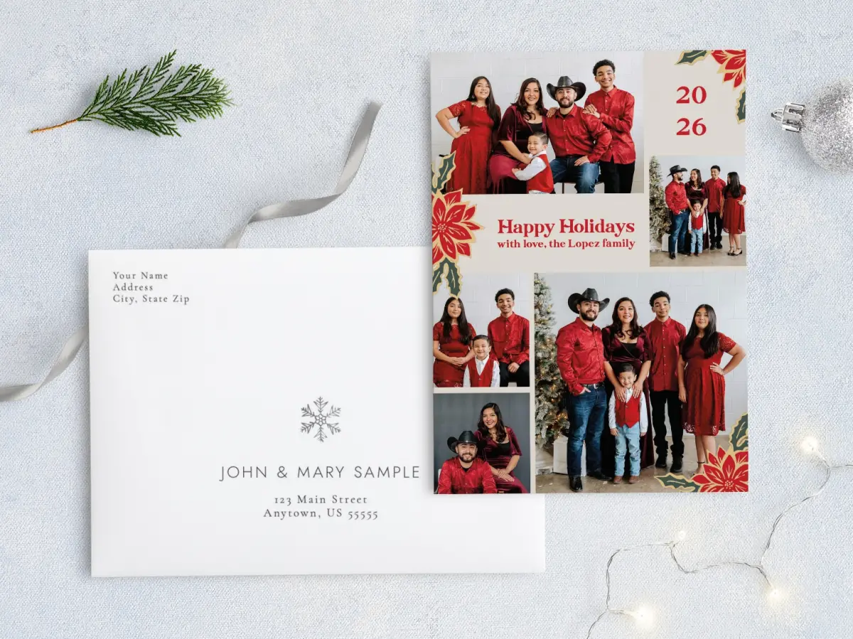 Front with Envelope Design