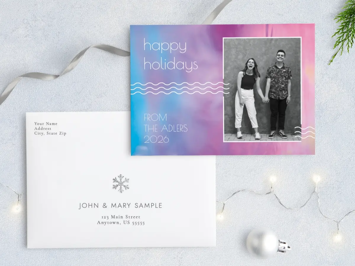 Front with Envelope Design