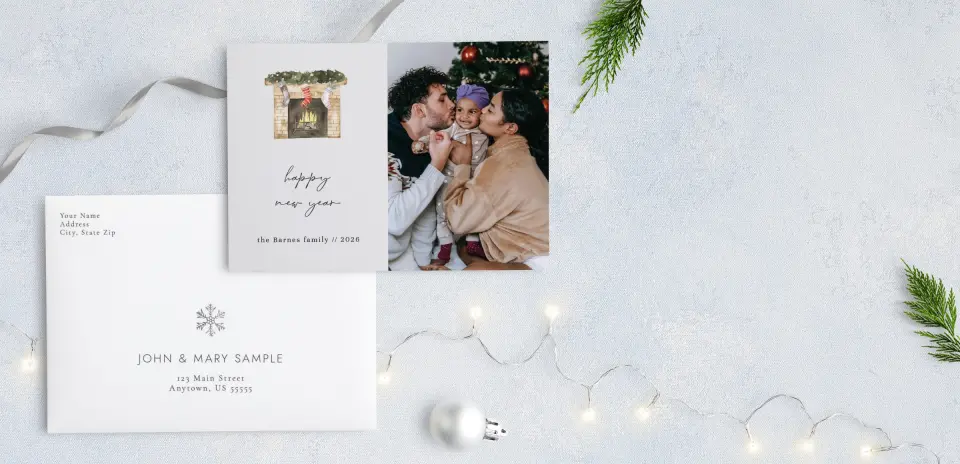 Front with Envelope Design