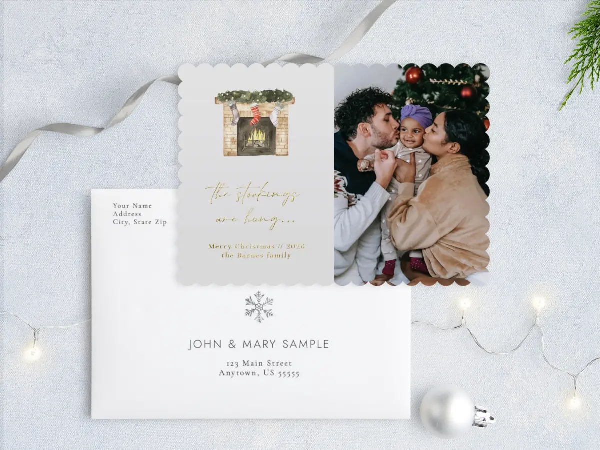 Front with Envelope Design