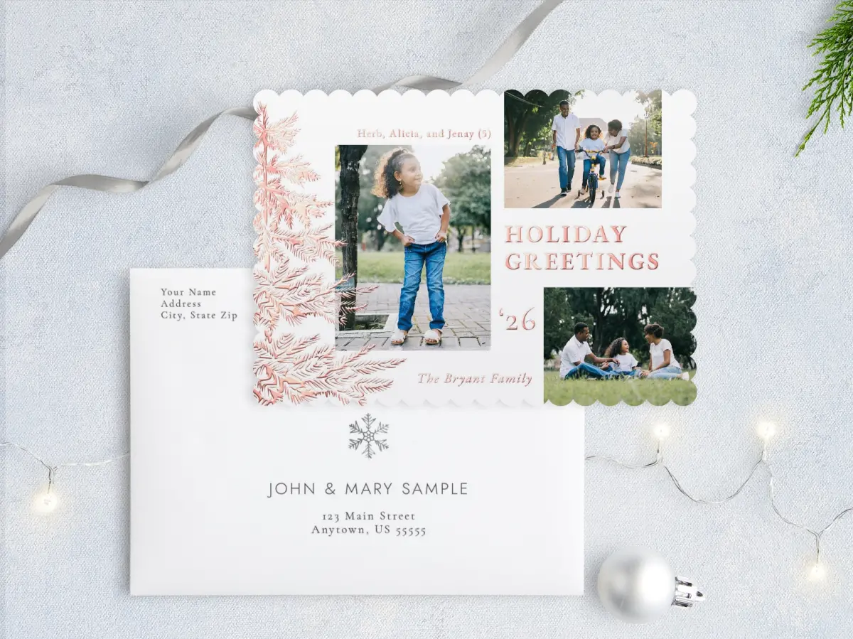 Front with Envelope Design