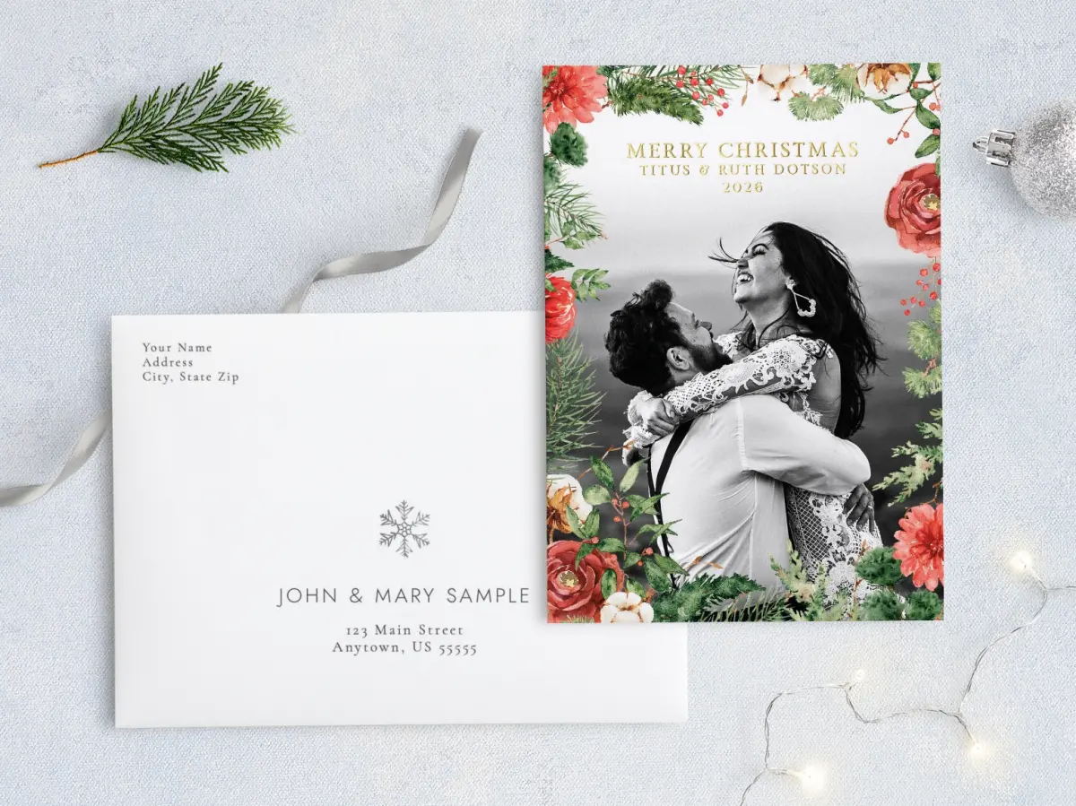Front with Envelope Design