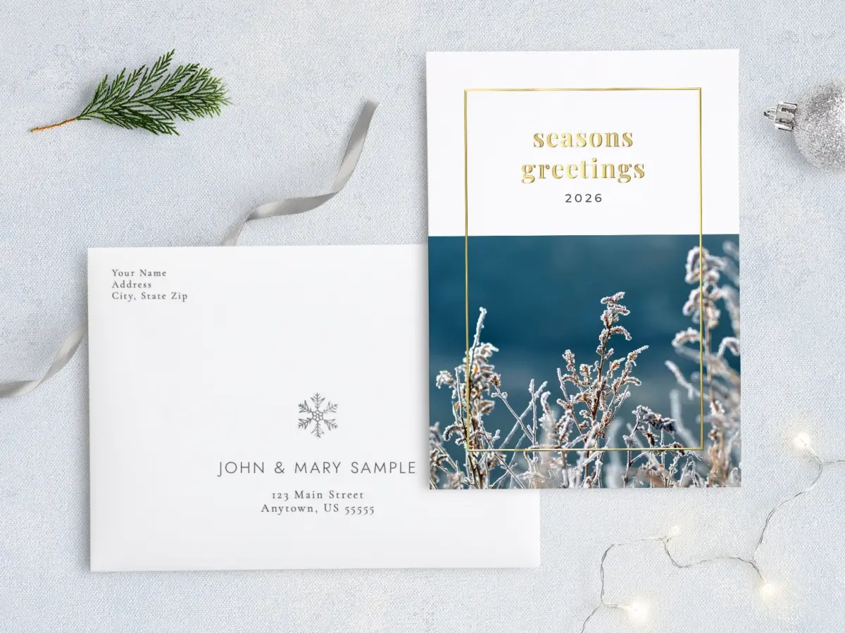 Front with Envelope Design