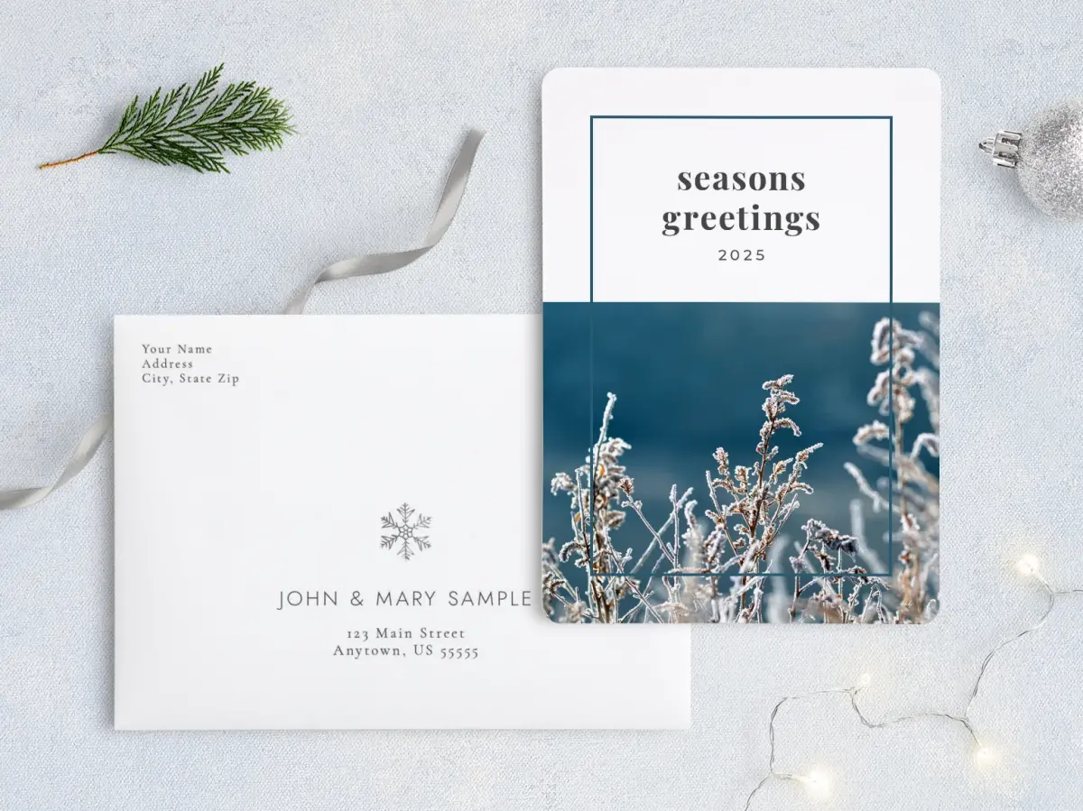 Front with Envelope Design