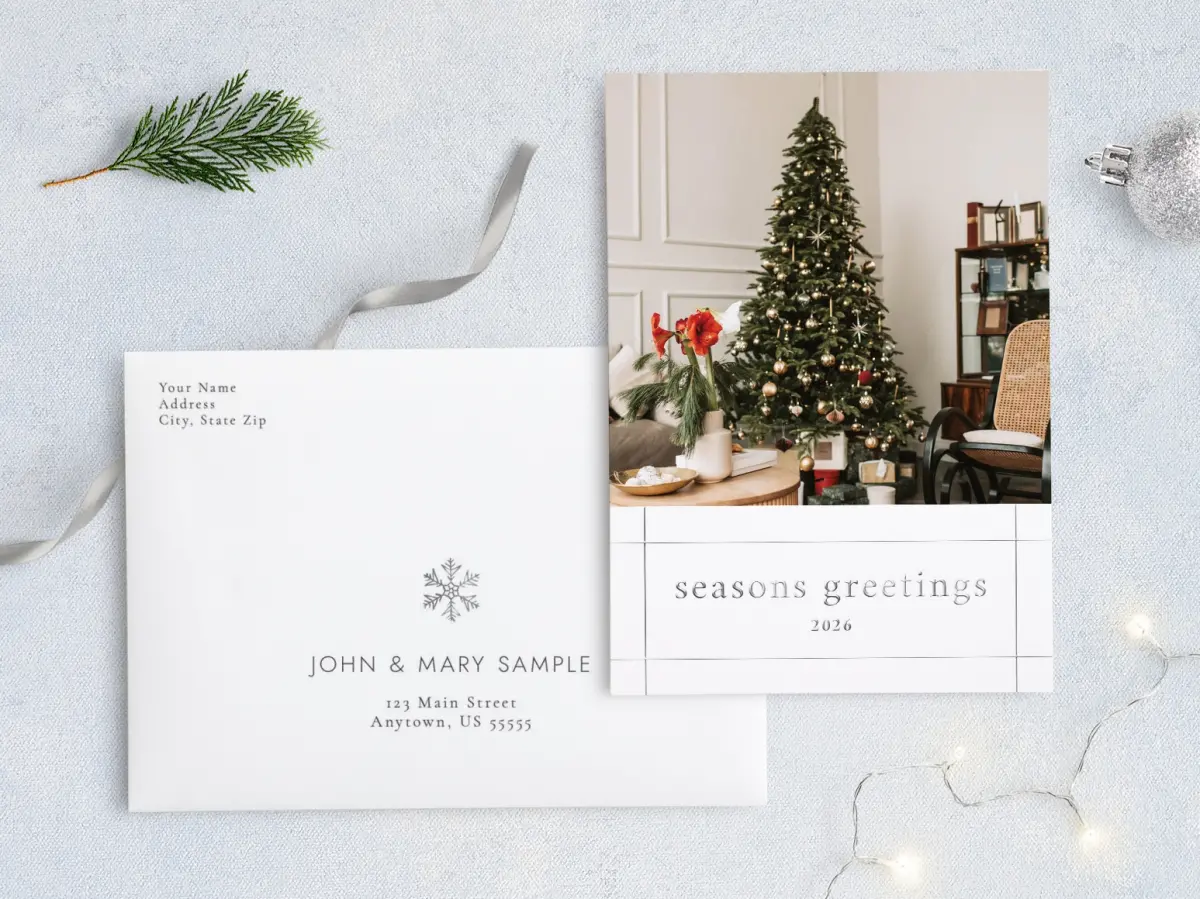 Front with Envelope Design