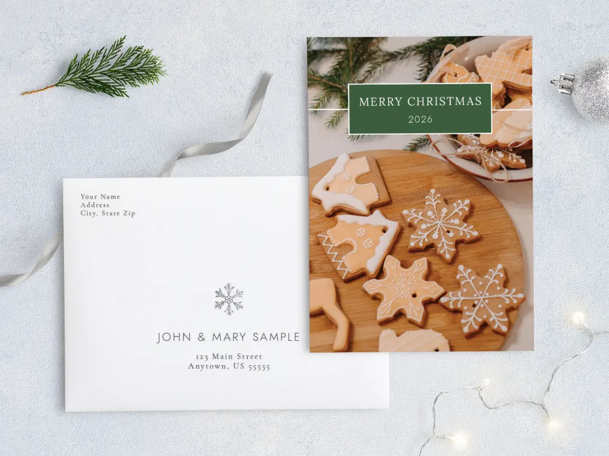 Front with Envelope Design