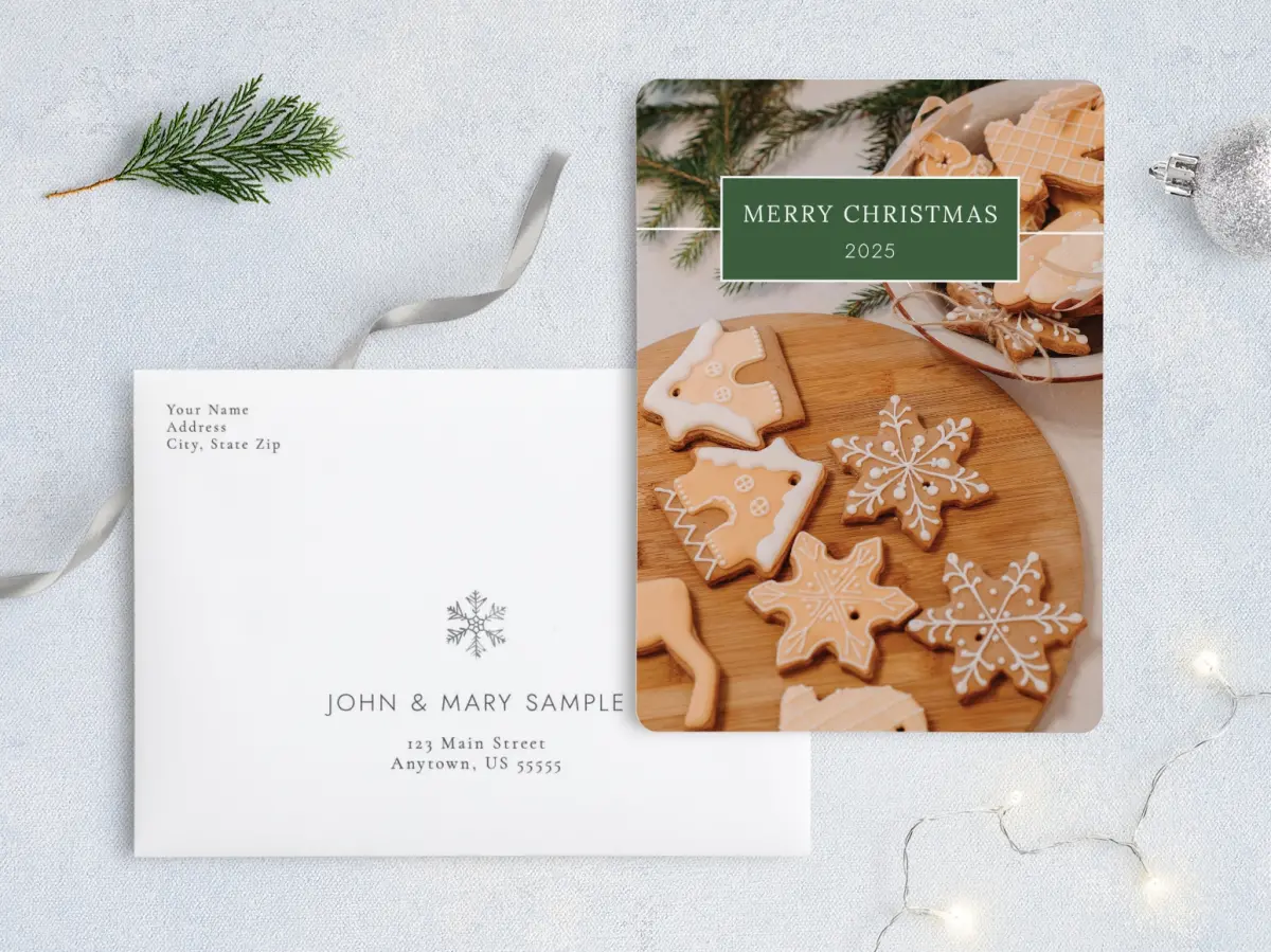 Front with Envelope Design