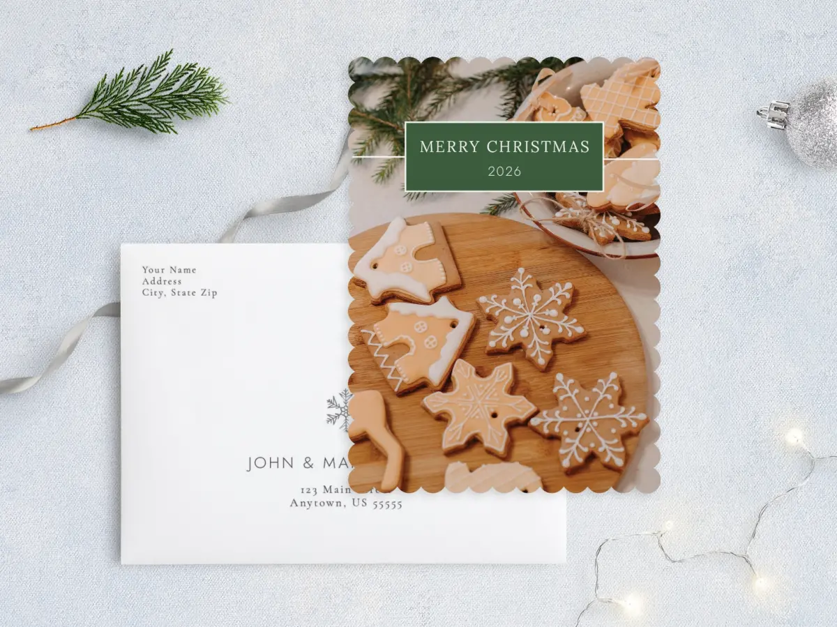 Front with Envelope Design