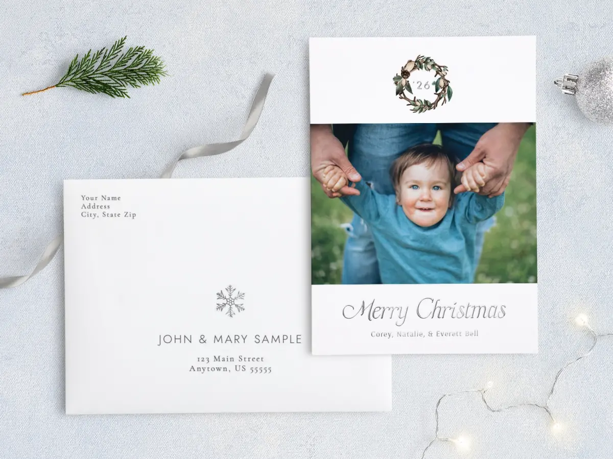 Front with Envelope Design