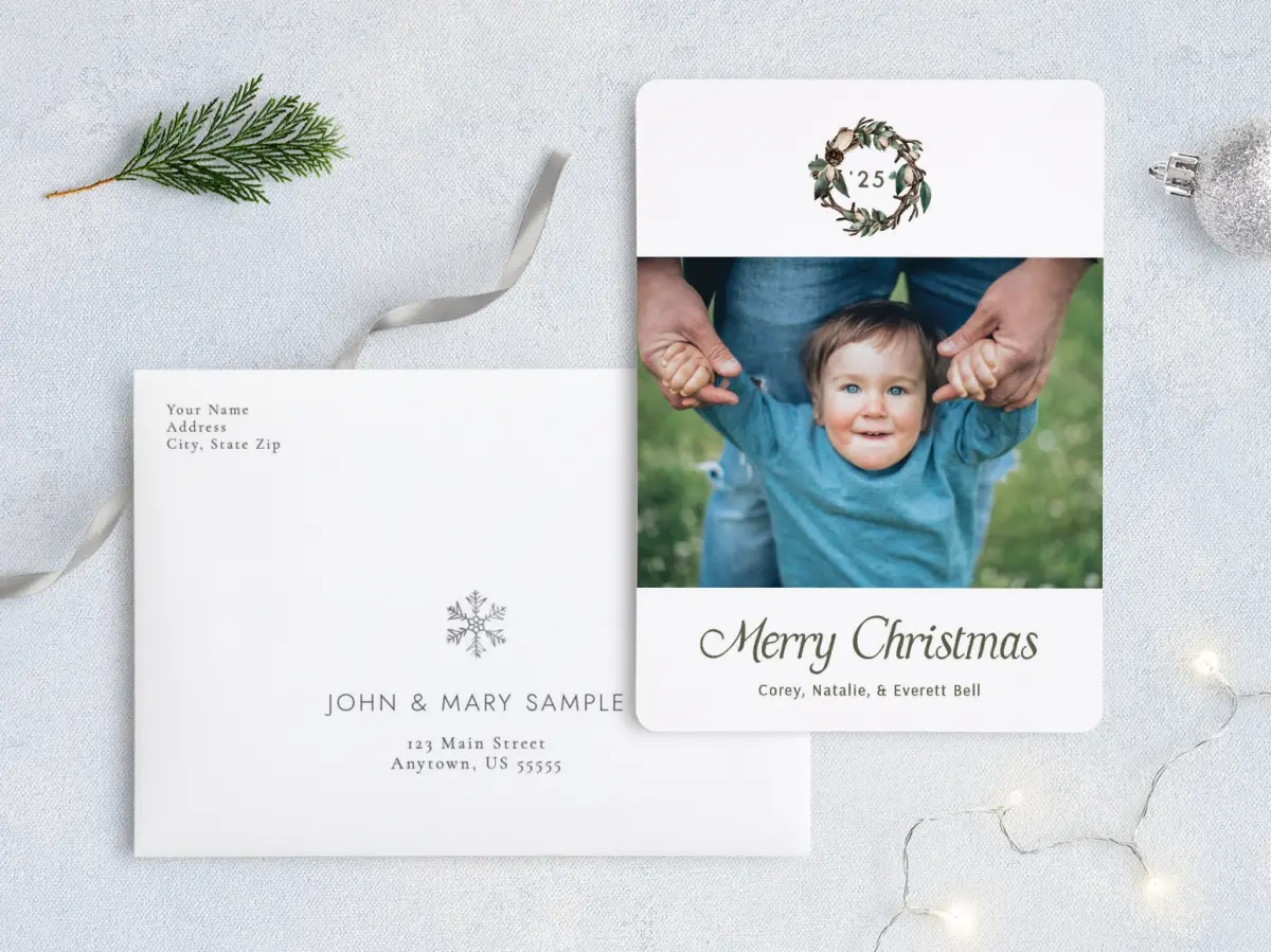 Front with Envelope Design