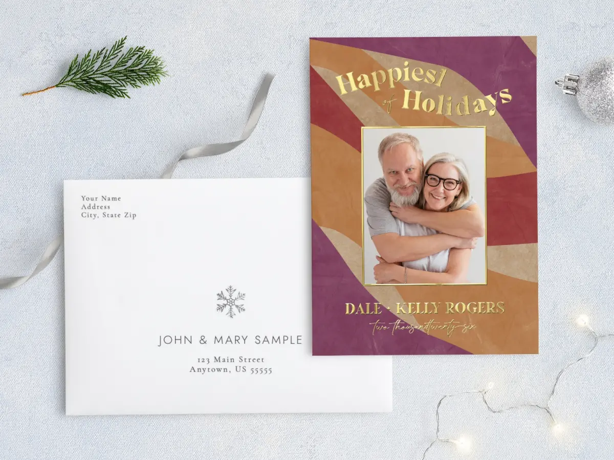 Front with Envelope Design