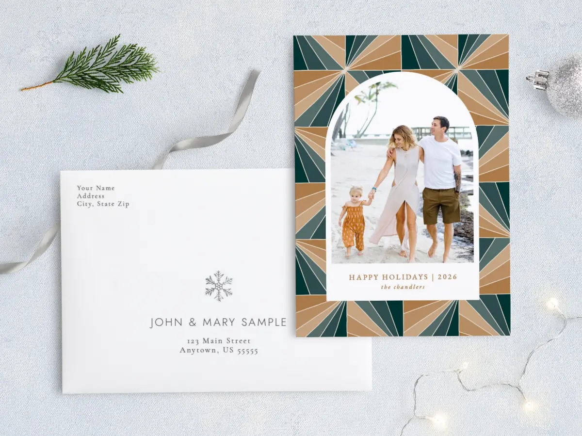 Front with Envelope Design