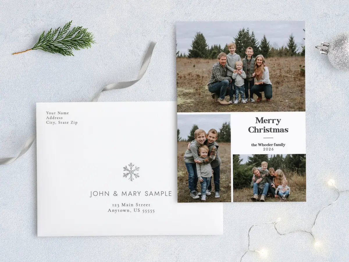 Front with Envelope Design