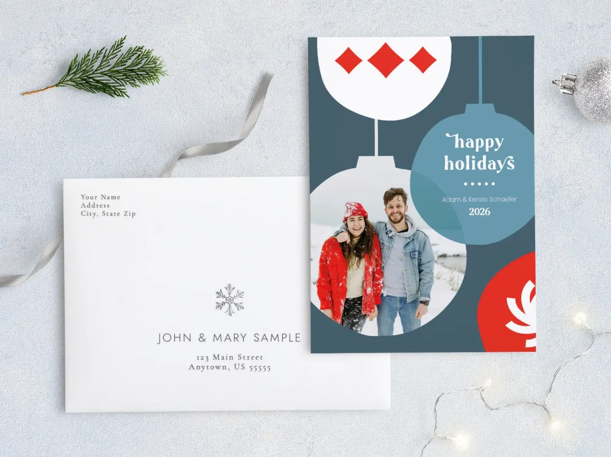 Front with Envelope Design