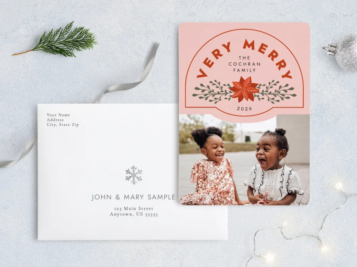 Front with Envelope Design