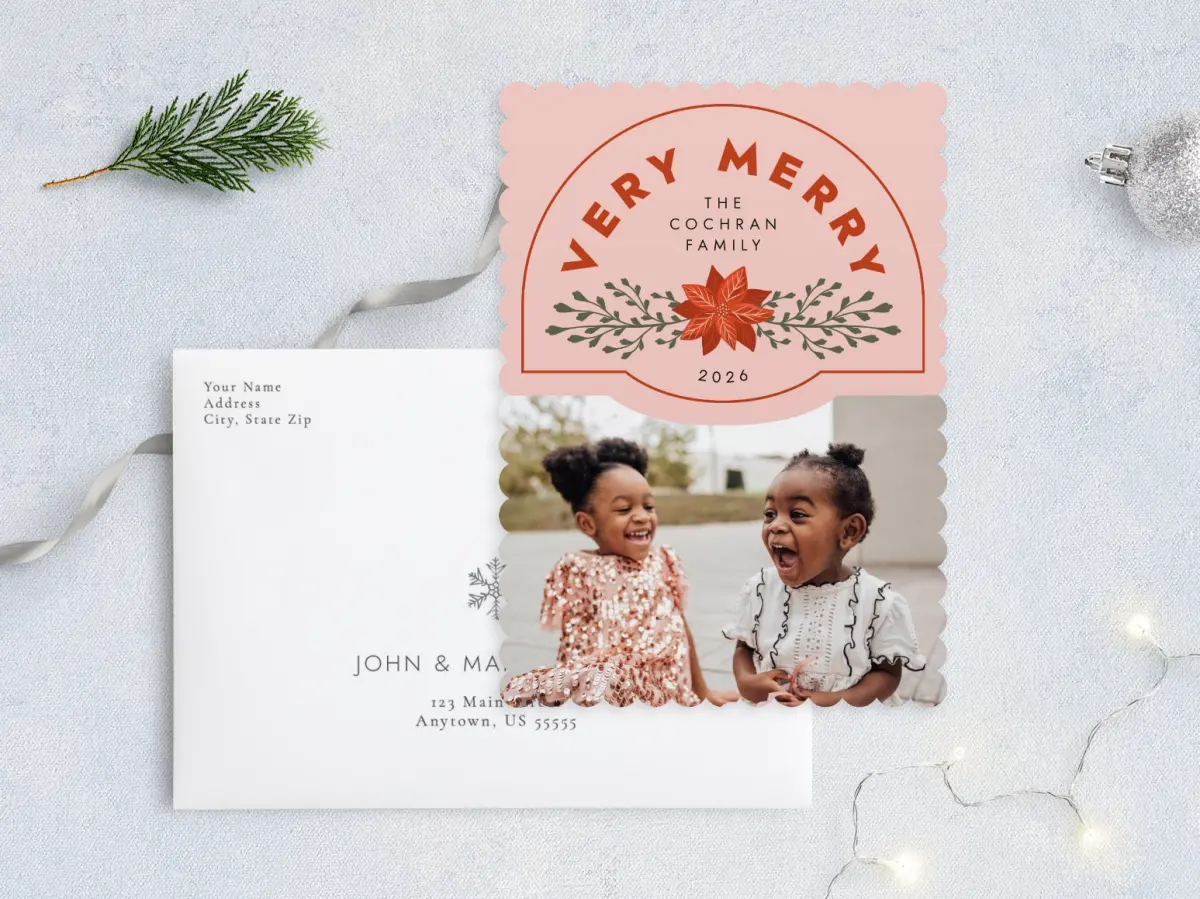 Front with Envelope Design