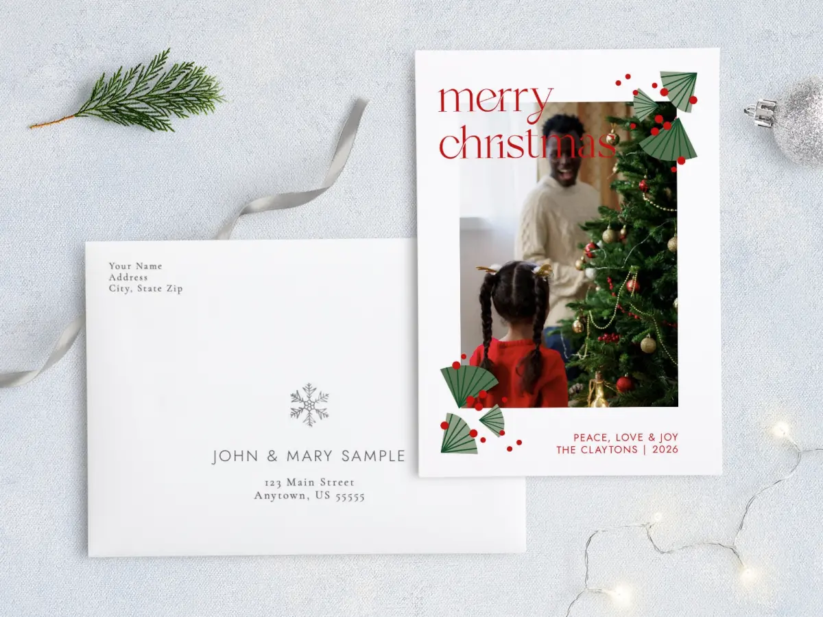Front with Envelope Design