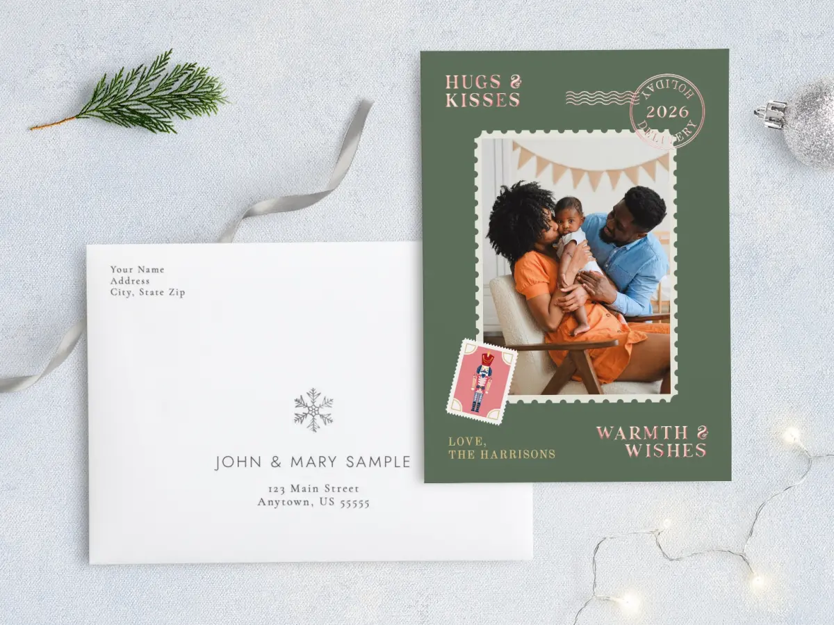 Front with Envelope Design