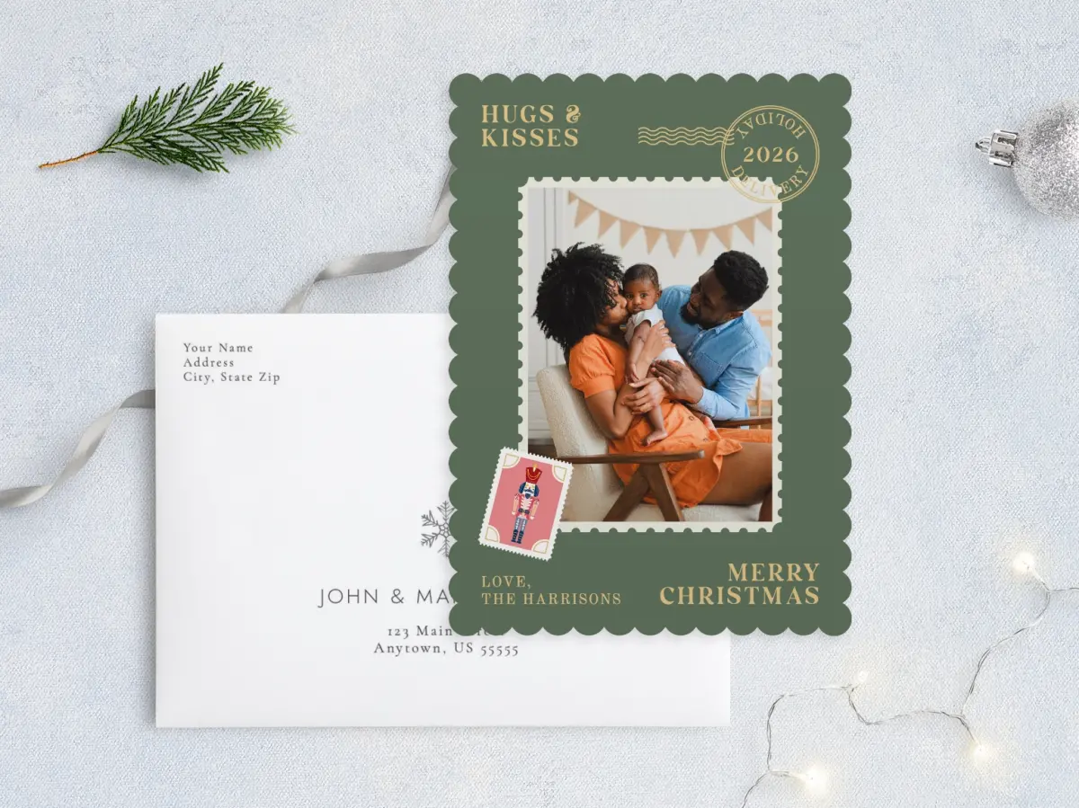 Front with Envelope Design