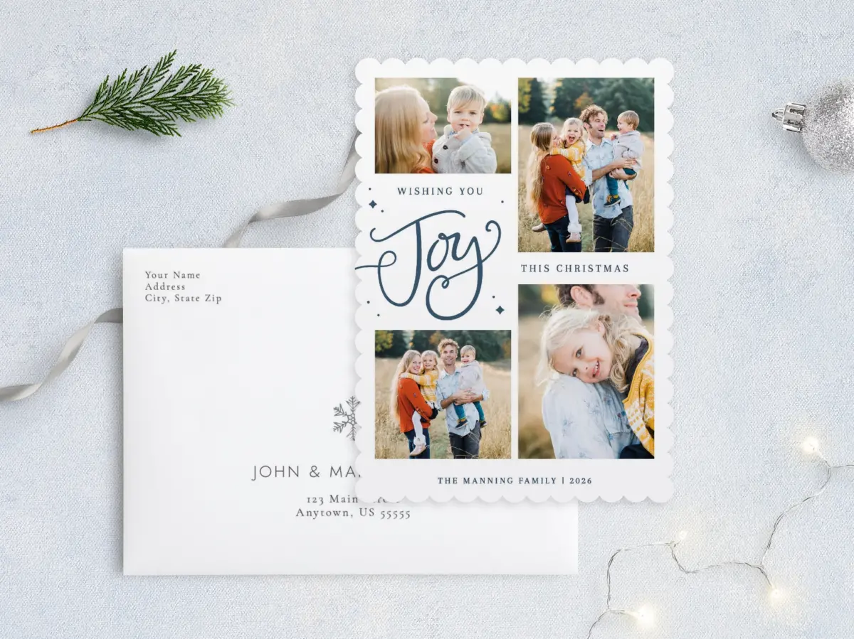 Front with Envelope Design