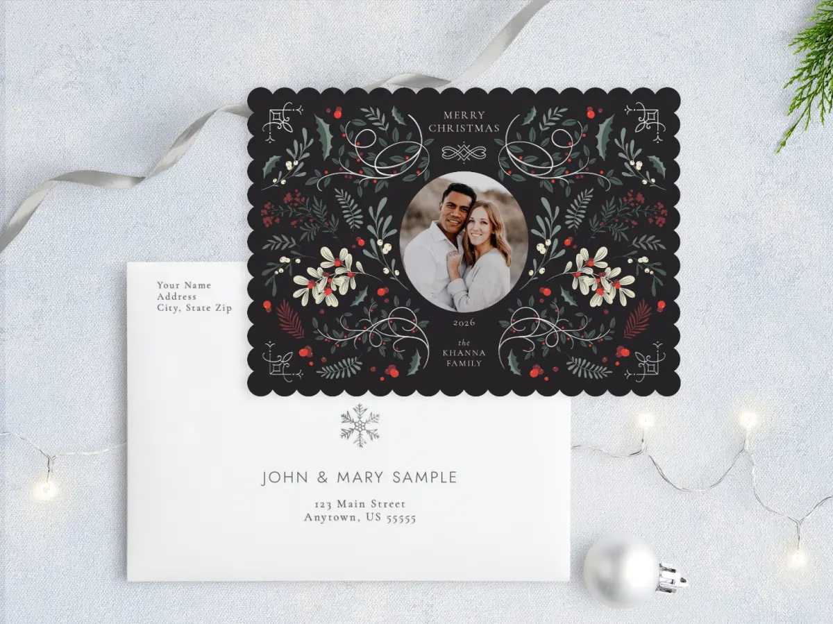 Front with Envelope Design