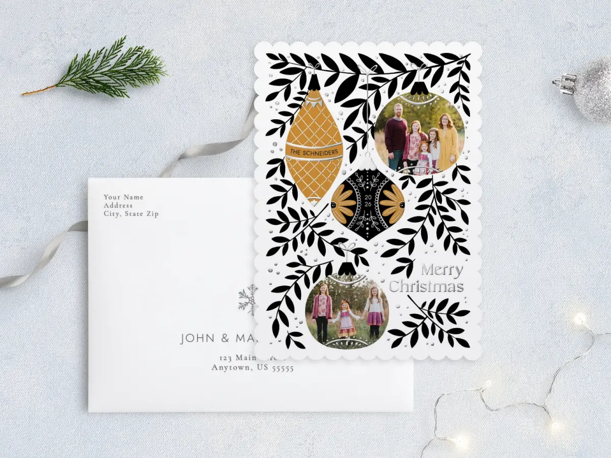 Front with Envelope Design