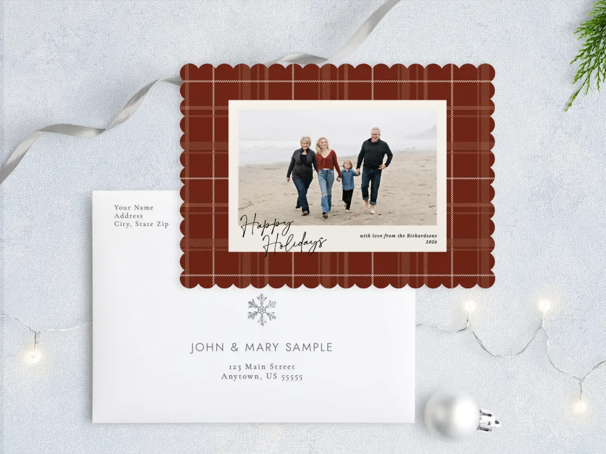 Front with Envelope Design