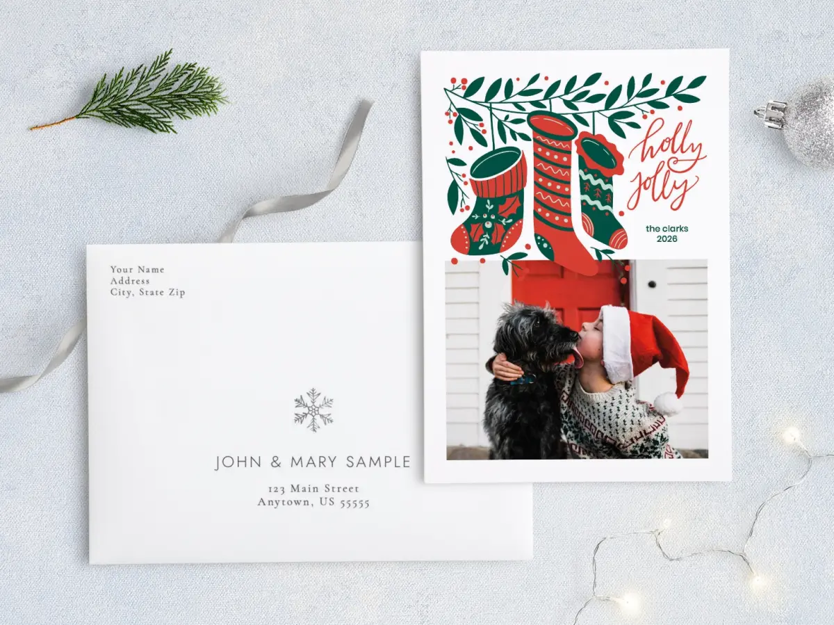 Front with Envelope Design