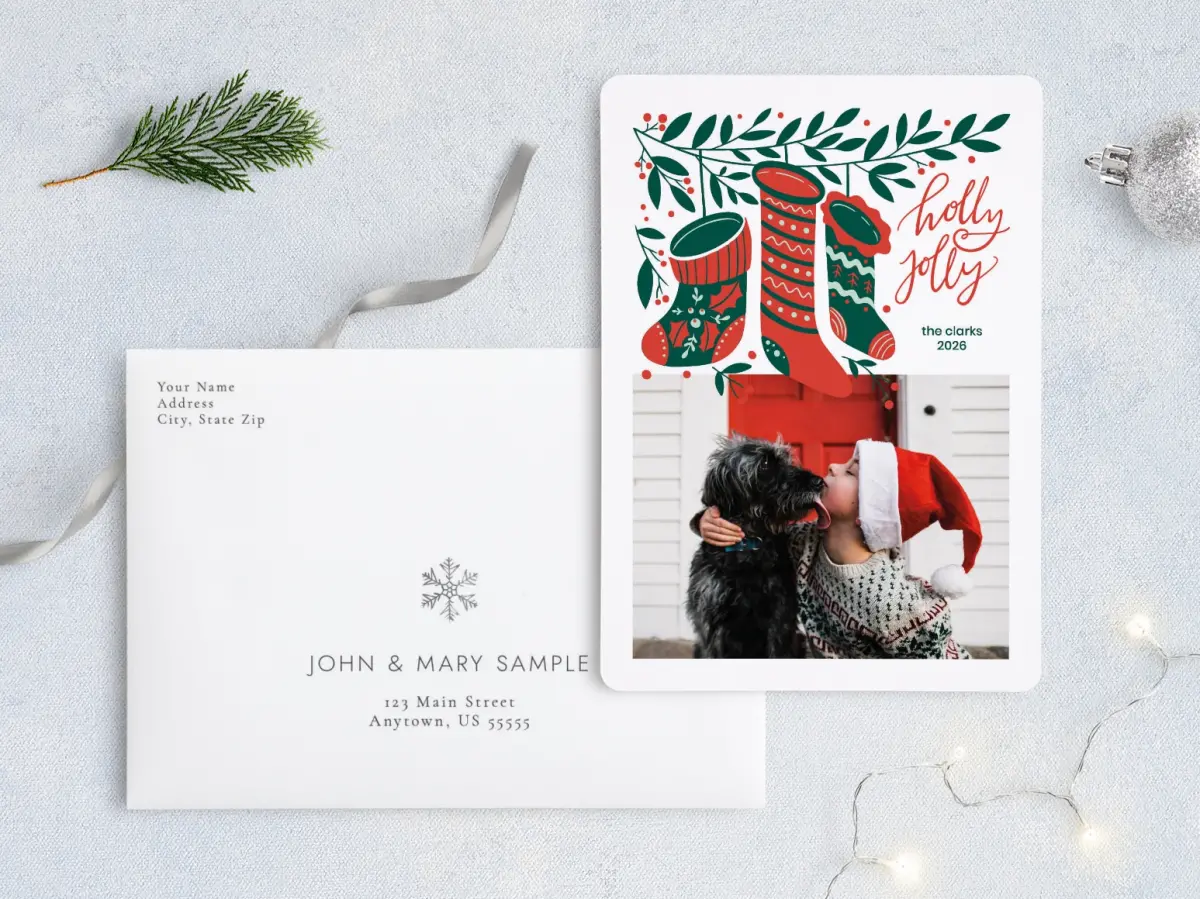 Front with Envelope Design