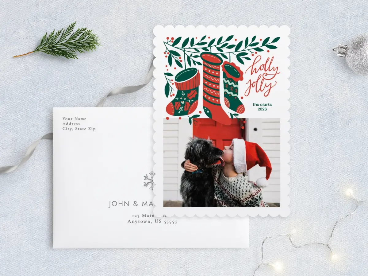 Front with Envelope Design