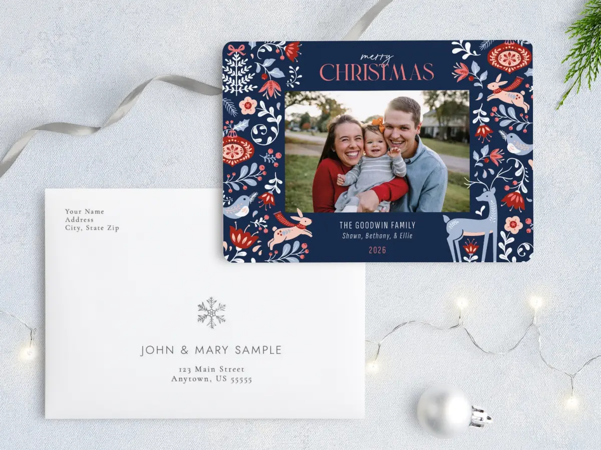 Front with Envelope Design
