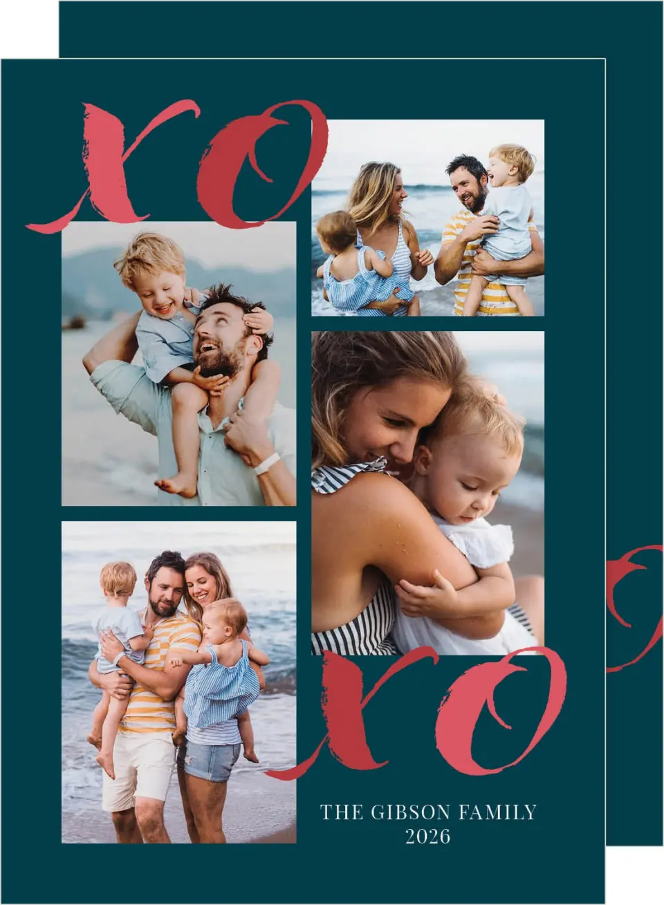 This is a 5" x 7" Valentine's Day Card called Lively Love printed in full color on Premium Smooth paper