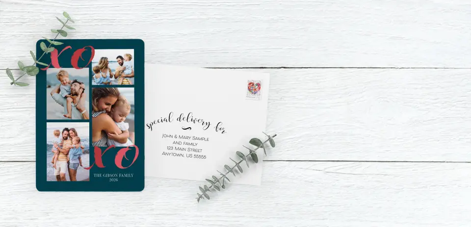Save the Date Card with Optional Guest Addressing Service