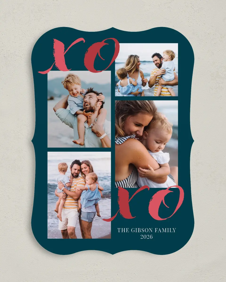 This is a 5" x 7" Valentine's Day Card called Lively Love printed in full color on Premium Smooth paper