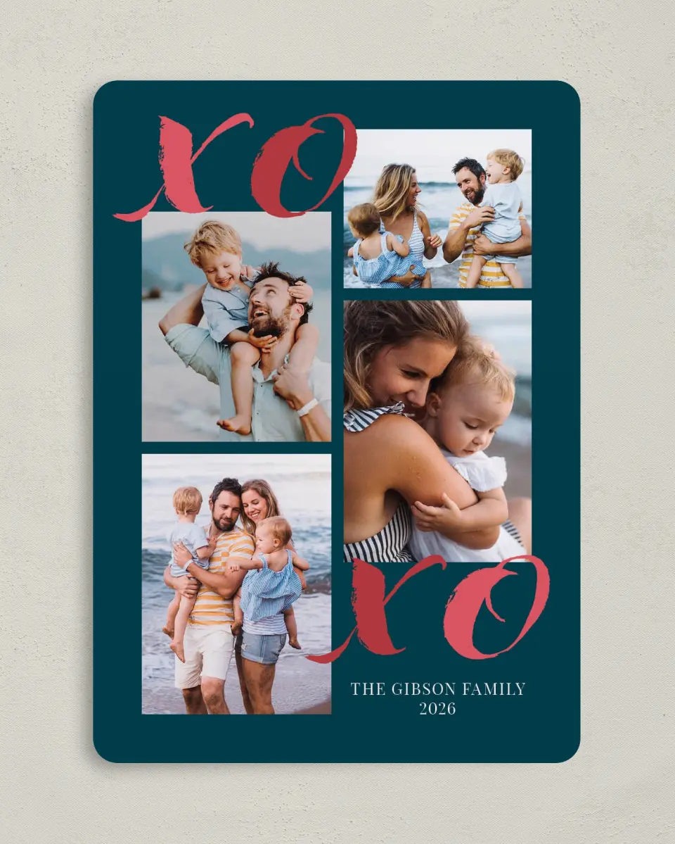 This is a 5" x 7" Valentine's Day Card called Lively Love printed in full color on Premium Smooth paper