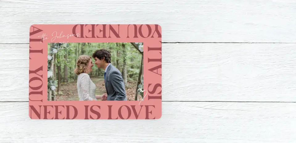 Save the Date Card Front